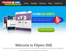 Tablet Screenshot of filipinosme.com